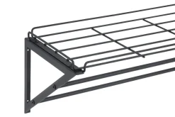 Półka na patelnie i garnki czarna KAMPO