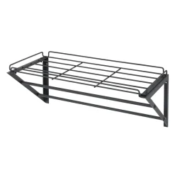 Półka na patelnie i garnki czarna KAMPO