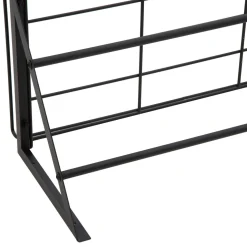 Półka na patelnie i garnki czarna KAMPO