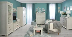 Półka wisząca styl prowansalski KASHMIR