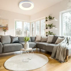 Plafon biały LED CAMERON 60 cm