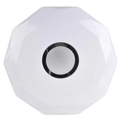 Plafon biały LED 68W DIAMOND 50 cm z pilotem