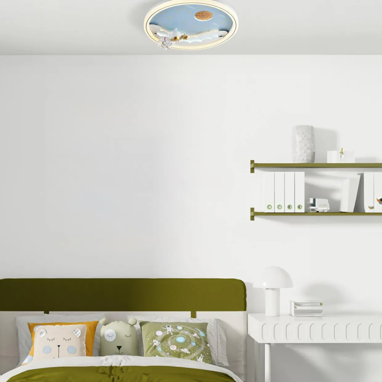 Plafon LED astronauta kolorowy FOCUS