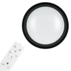Plafon LED czarny AJE-FOCUS z pilotem
