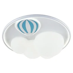 Plafon LED FOCUS biało-niebieski