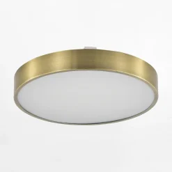 Plafon LED mosiądz NADI 50 cm z pilotem