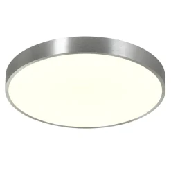Plafon LED okrągły srebrny SIERRA 40 cm