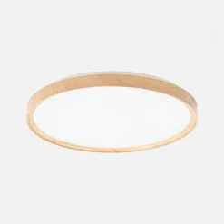 Plafon LED okrągły 18W jasne drewno ORO-OLMO 29,2 cm