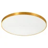 Plafon LED okrągły złoty SIERRA 80 cm