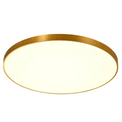 Plafon LED okrągły złoty SIERRA 80 cm