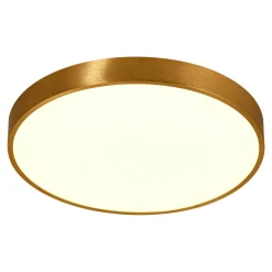 Plafon LED okrągły złoty SIERRA 40 cm
