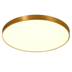Plafon LED okrągły złoty SIERRA 60 cm