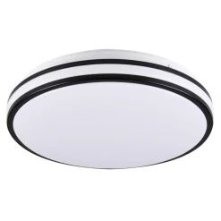 Plafon LED 15W biało-czarny ORBIT 28 cm