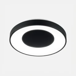 Plafon LED 24W czarny ESPINO z pilotem 38,5 cm