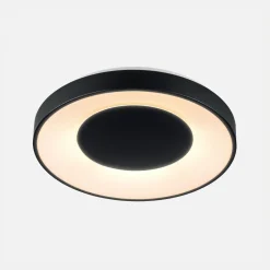 Plafon LED 24W czarny ESPINO z pilotem 38,5 cm