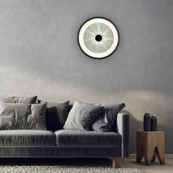 Plafon LED 37W czarny VERTIGO z pilotem fi 61,5 cm