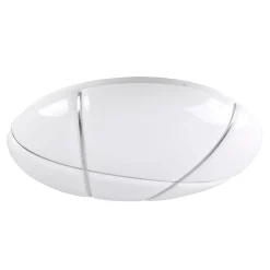 Plafon LED z pilotem biały ATLAS 50 cm