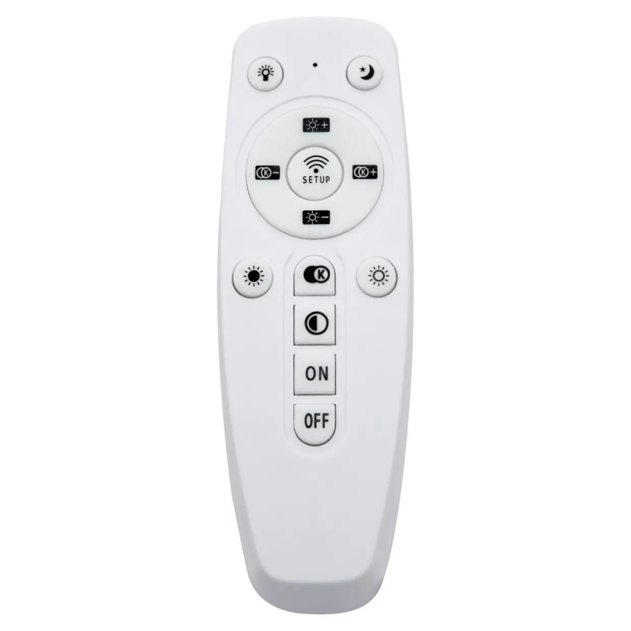 Plafon ozdobny LED DELFINY 48 W P-666/1 z pilotem