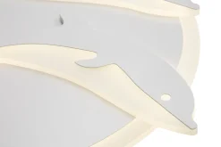 Plafon ozdobny LED DELFINY 48 W P-666/1 z pilotem