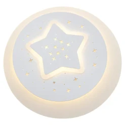 Plafon ozdobny LED GWIAZDA 48 W P-798/9 z pilotem