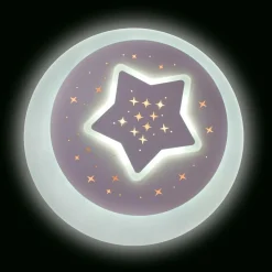 Plafon ozdobny LED GWIAZDA 48 W P-798/9 z pilotem