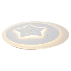 Plafon ozdobny LED GWIAZDA 48 W P-798/9 z pilotem