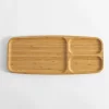 Półmisek bambusowy do serwowania 39x16 cm