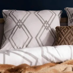 Pościel bawełniana geometryczna JERSEYLOVE 220x200 cm