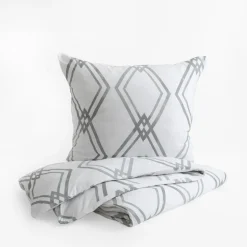 Pościel bawełniana geometryczna JERSEYLOVE 160x200 cm