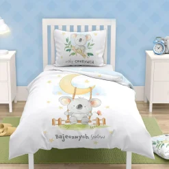 Pościel bawełniana LULULAND KOALA 160x200 cm