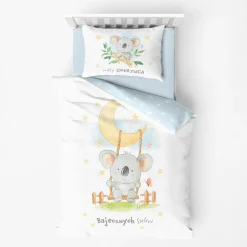 Pościel bawełniana LULULAND KOALA 160x200 cm