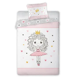 Pościel bawełniana LULULAND KSIĘŻNICZKA 160x200 cm