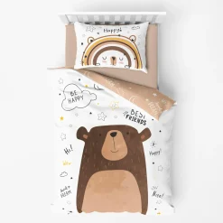 Pościel bawełniana LULULAND MISIEK 140x200 cm