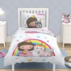 Pościel bawełniana LULULAND WRÓŻKA 140x200 cm