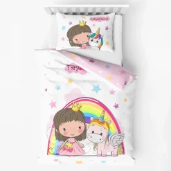 Pościel bawełniana LULULAND WRÓŻKA 140x200 cm