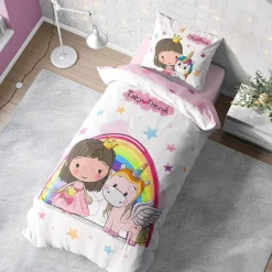 Pościel bawełniana LULULAND WRÓŻKA 140x200 cm