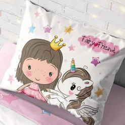 Pościel bawełniana LULULAND WRÓŻKA 140x200 cm