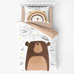 Pościel bawełniana LULULAND MISIEK 160x200 cm