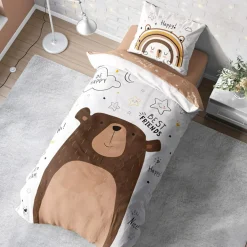 Pościel bawełniana LULULAND MISIEK 160x200 cm