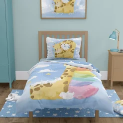 Pościel bawełniana PRZYTULAKI ŻYRAFA 100x135 cm