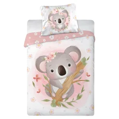 Pościel bawełniana PRZYTULAKI KOALA 100x135 cm