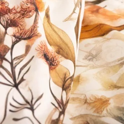 Pościel bawełniana w kwiaty NATURAL BOHO 220x200 cm