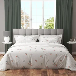 Pościel bawełniana w kwiaty COTTAGE HOME 160x200 cm