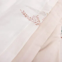 Pościel bawełniana w pióra NATURAL BOHO 220x200 cm