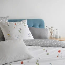 Pościel bawełniana w polne kwiaty 160x200 cm