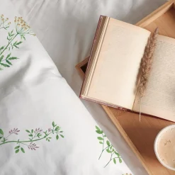 Pościel bawełniana w polne kwiaty COTTAGE HOME 160x200 cm