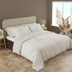 Pościel bawełniana w trawy NATURAL BOHO 160x200 cm