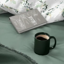 Pościel bawełniana z motywem roślinnym COTTAGE HOME 220x200 cm