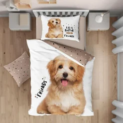 Pościel młodzieżowa BEST FRIENDS PIES 160x200 cm