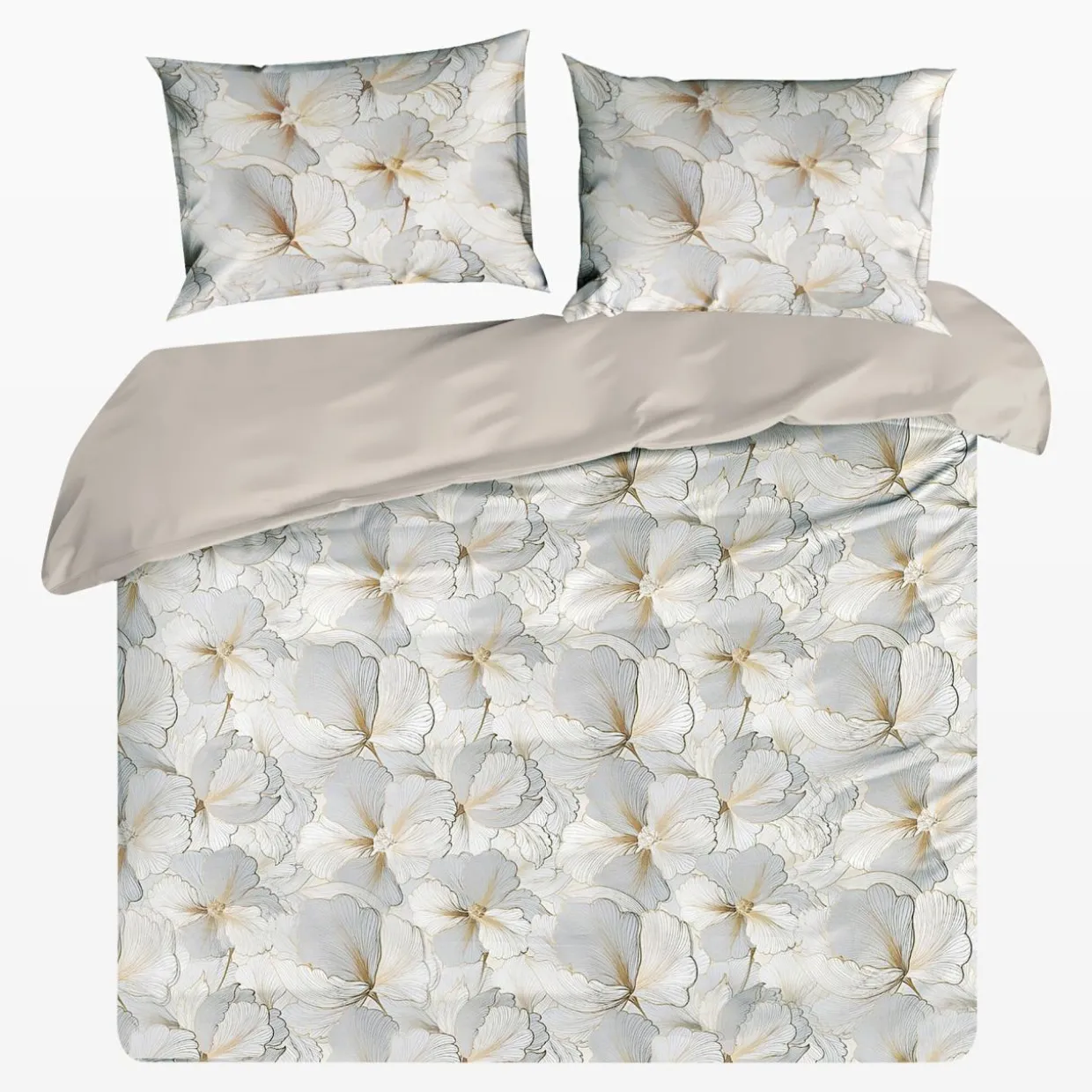 Pościel z satyny bawełnianej ELMIRA 160x200 cm